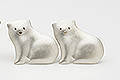 Polar Bear brooches